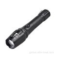 Rechargeable Flashlight With Strobe euro CE 10w xml t6 rechargeable led torch flashlight with strobe function Factory